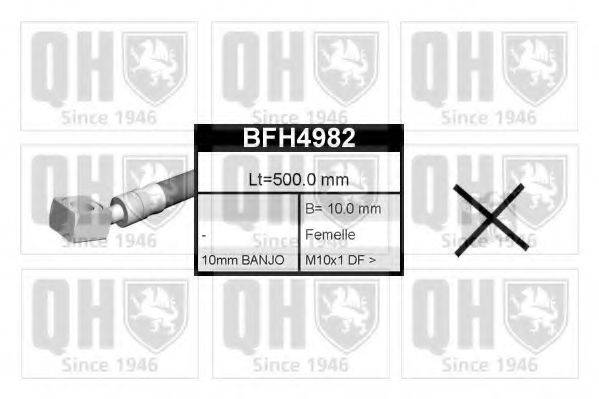 QUINTON HAZELL BFH4982 Тормозной шланг