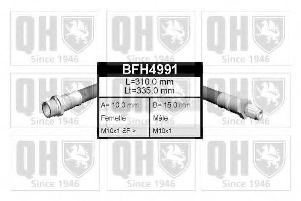 QUINTON HAZELL BFH4991 Тормозной шланг
