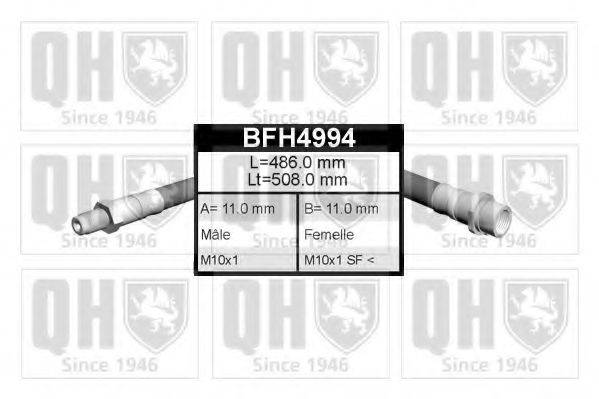 Тормозной шланг QUINTON HAZELL BFH4994