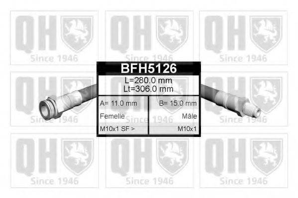 Тормозной шланг QUINTON HAZELL BFH5126