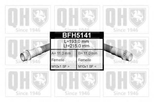 QUINTON HAZELL BFH5141 Тормозной шланг