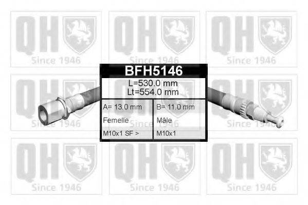 QUINTON HAZELL BFH5146 Тормозной шланг