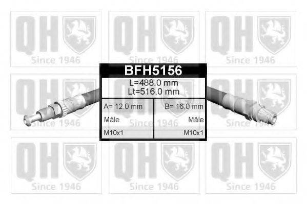Тормозной шланг QUINTON HAZELL BFH5156