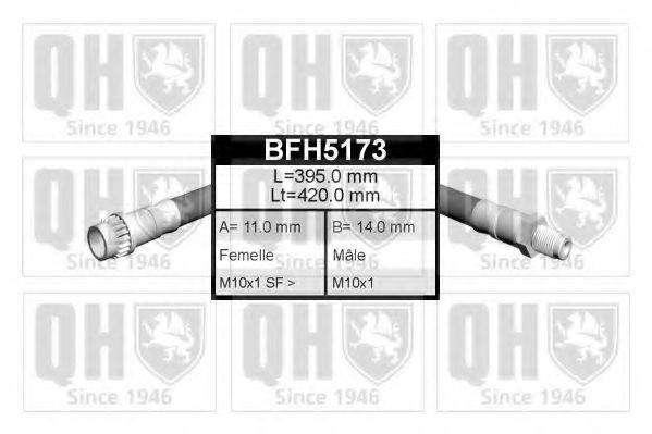 Тормозной шланг QUINTON HAZELL BFH5173