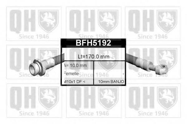 QUINTON HAZELL BFH5192 Тормозной шланг