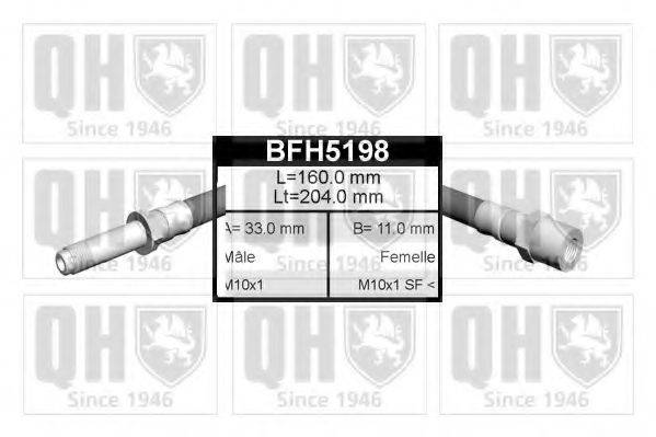 Тормозной шланг QUINTON HAZELL BFH5198