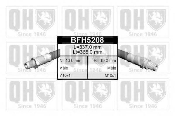 QUINTON HAZELL BFH5208 Тормозной шланг