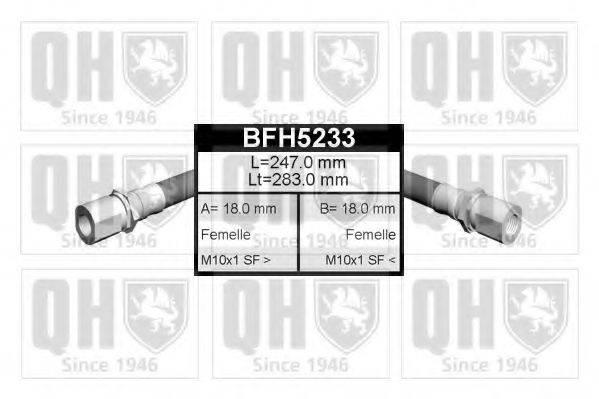 Тормозной шланг QUINTON HAZELL BFH5233