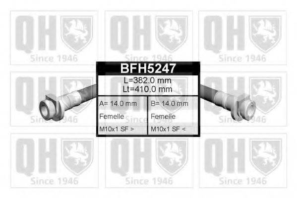 QUINTON HAZELL BFH5247 Тормозной шланг