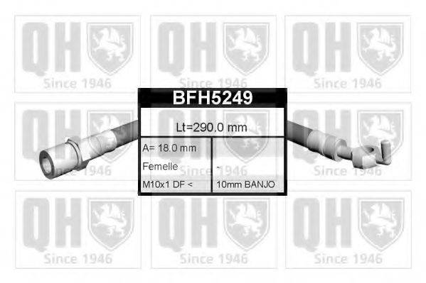 QUINTON HAZELL BFH5249 Тормозной шланг