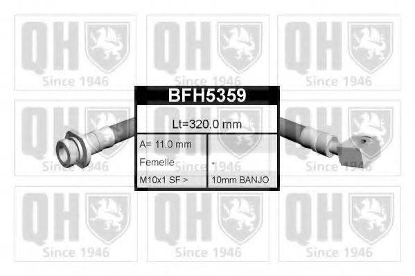 Тормозной шланг QUINTON HAZELL BFH5359