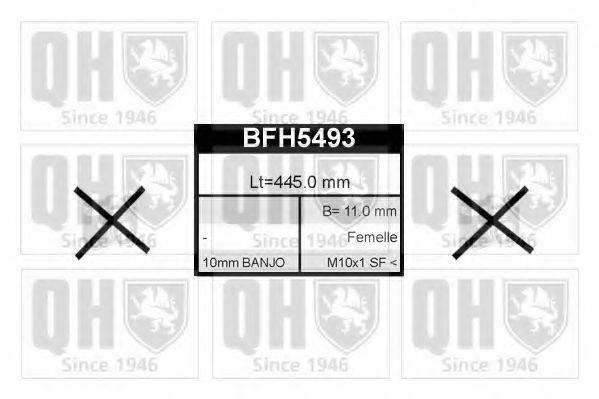 QUINTON HAZELL BFH5493 Тормозной шланг