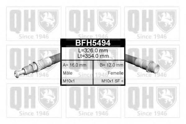 Тормозной шланг QUINTON HAZELL BFH5494