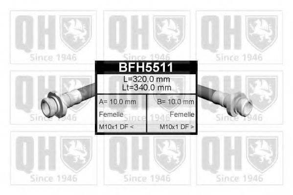 Тормозной шланг QUINTON HAZELL BFH5511