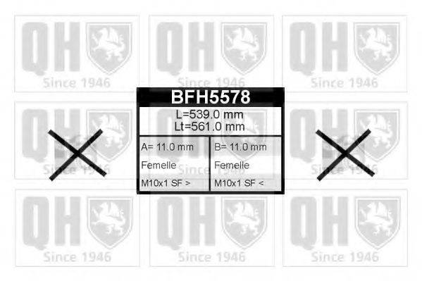 QUINTON HAZELL BFH5578 Тормозной шланг