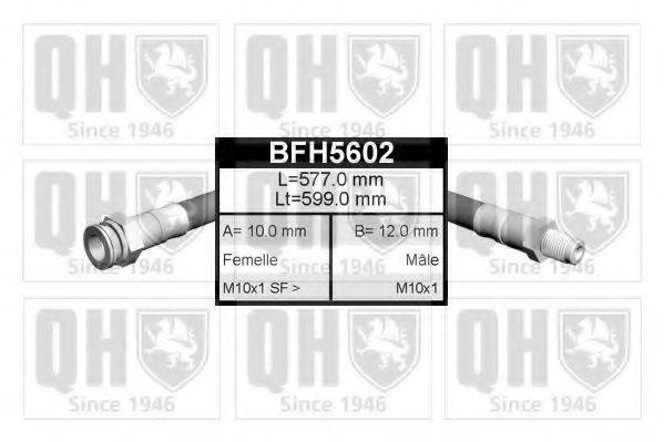QUINTON HAZELL BFH5602 Тормозной шланг