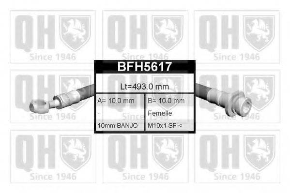 QUINTON HAZELL BFH5617 Тормозной шланг