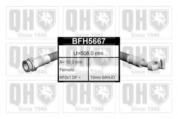 Тормозной шланг QUINTON HAZELL BFH5667