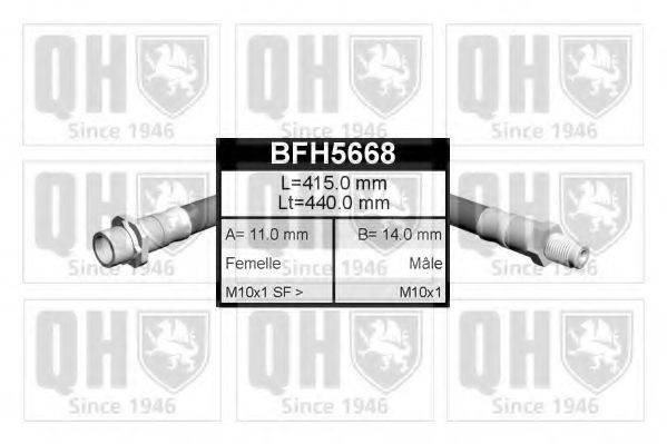 QUINTON HAZELL BFH5668 Тормозной шланг
