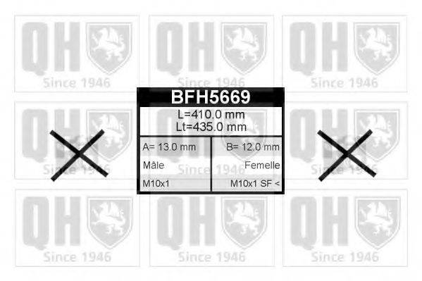 QUINTON HAZELL BFH5669 Тормозной шланг