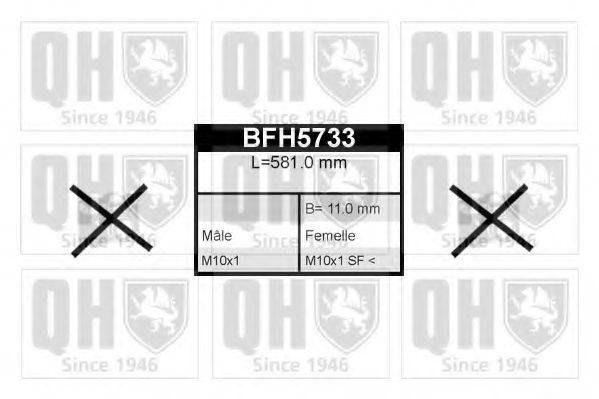 Тормозной шланг QUINTON HAZELL BFH5733