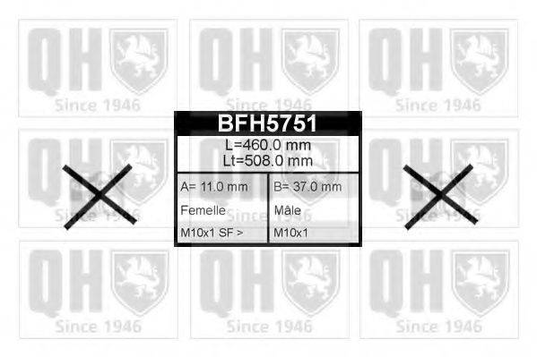 Тормозной шланг QUINTON HAZELL BFH5751