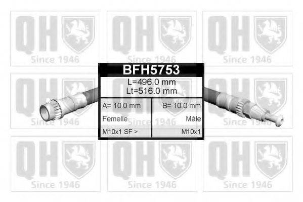 Тормозной шланг QUINTON HAZELL BFH5753