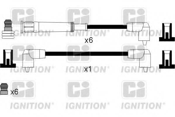 QUINTON HAZELL XC1038 Комплект проводов зажигания