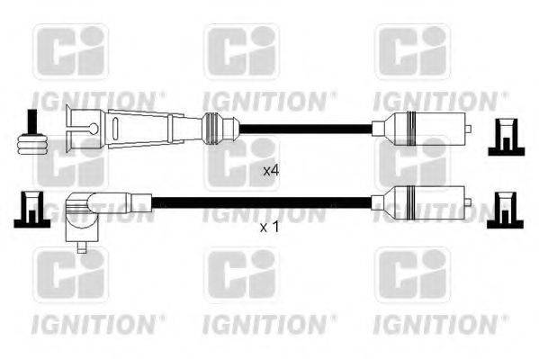 QUINTON HAZELL XC1149 Комплект проводов зажигания