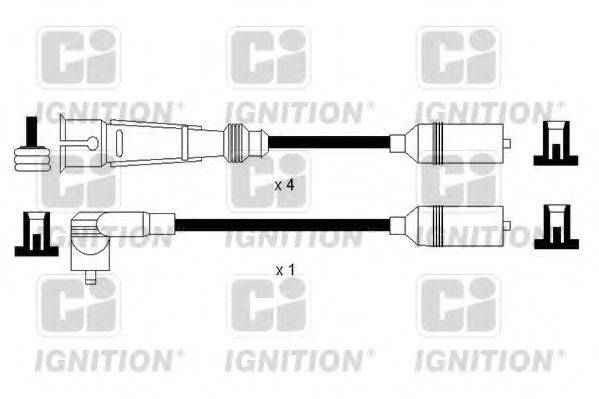QUINTON HAZELL XC1159 Комплект проводов зажигания