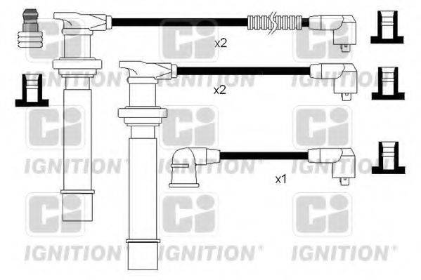 Комплект проводов зажигания QUINTON HAZELL XC1223