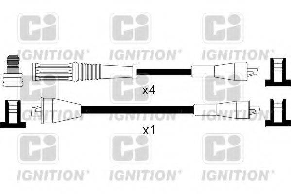 QUINTON HAZELL XC201 Комплект проводов зажигания