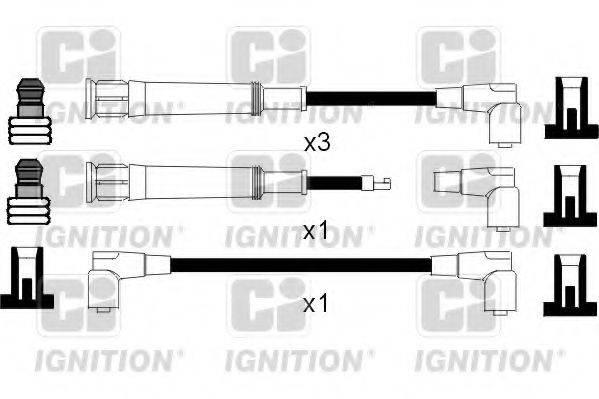 QUINTON HAZELL XC468 Комплект проводов зажигания