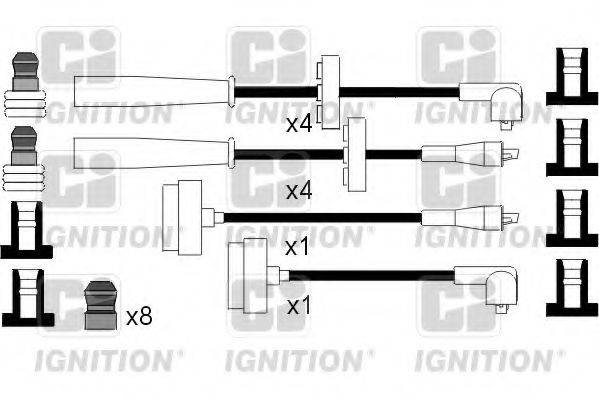 QUINTON HAZELL XC527 Комплект проводов зажигания