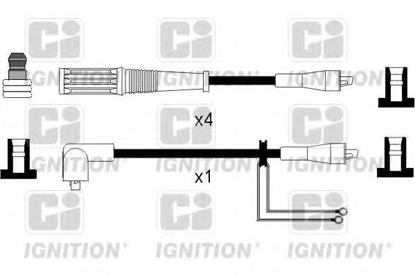 QUINTON HAZELL XC543 Комплект проводов зажигания