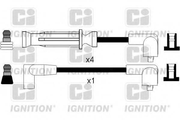 Комплект проводов зажигания QUINTON HAZELL XC616
