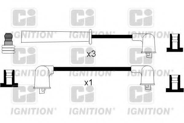 QUINTON HAZELL XC675 Комплект проводов зажигания