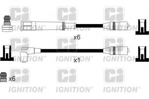 QUINTON HAZELL XC776 Комплект проводов зажигания