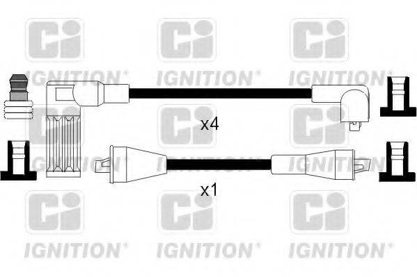 QUINTON HAZELL XC814 Комплект проводов зажигания
