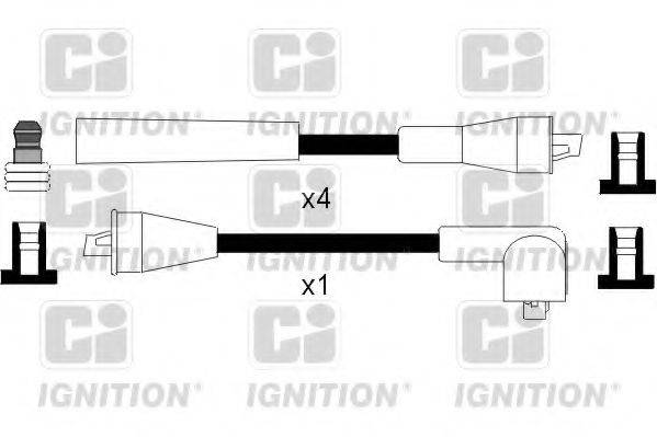 QUINTON HAZELL XC836 Комплект проводов зажигания