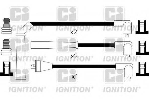 QUINTON HAZELL XC893 Комплект проводов зажигания