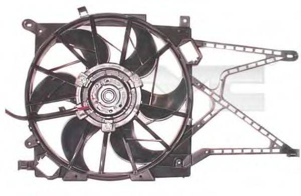 Вентилятор, охлаждение двигателя TYC 825-1017