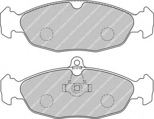 Комплект тормозных колодок, дисковый тормоз FERODO FDB1903