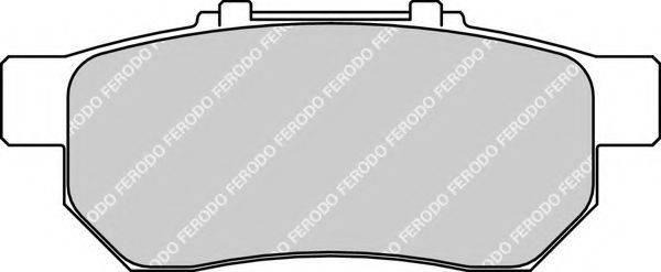 FERODO FDB778 Комплект тормозных колодок, дисковый тормоз