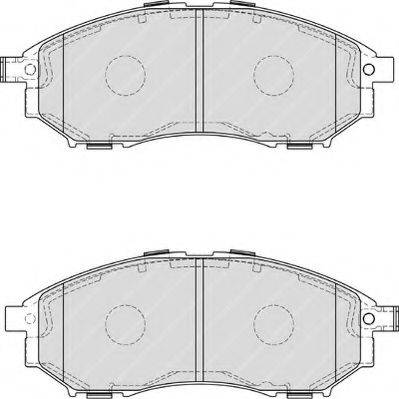 FERODO FSL4177 Комплект тормозных колодок, дисковый тормоз