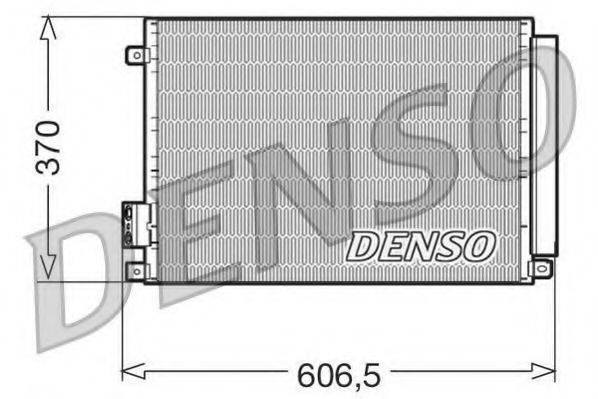 DENSO DCN09045 Конденсатор, кондиционер