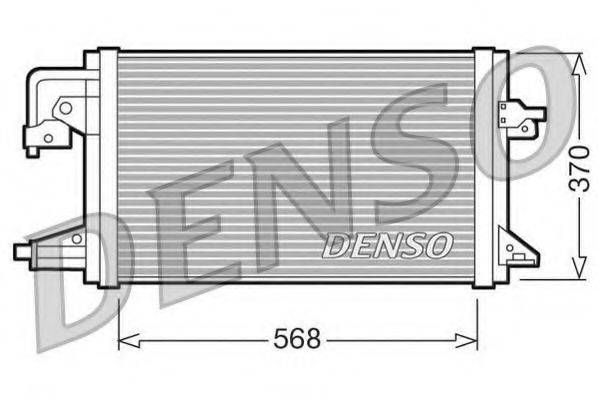 DENSO DCN10001 Конденсатор, кондиционер
