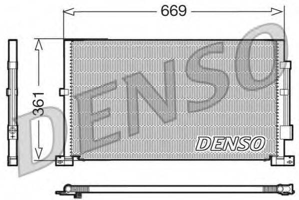 DENSO DCN10012 Конденсатор, кондиционер