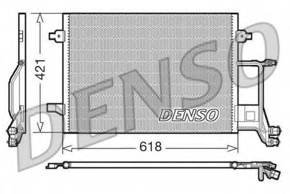 DENSO DCN02013 Конденсатор, кондиционер
