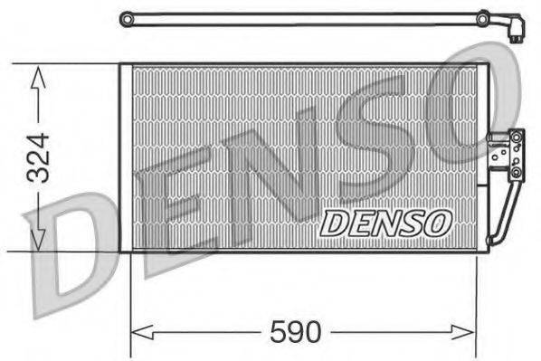 DENSO DCN05006 Конденсатор, кондиционер